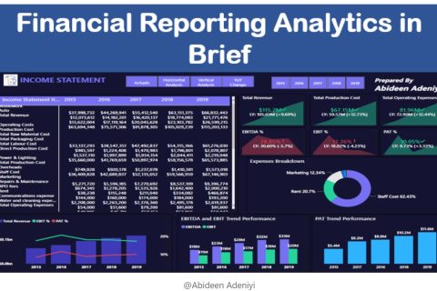 Data and Financial Analytics Series